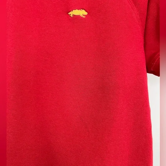 Toad & Co women’s Epiq short sleeve sweatshirt crew size medium in canoe red - Picture 13 of 13